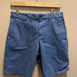 **NEW** GAP Khaki Shorts Blue Waist 29'' Inseam 10''
